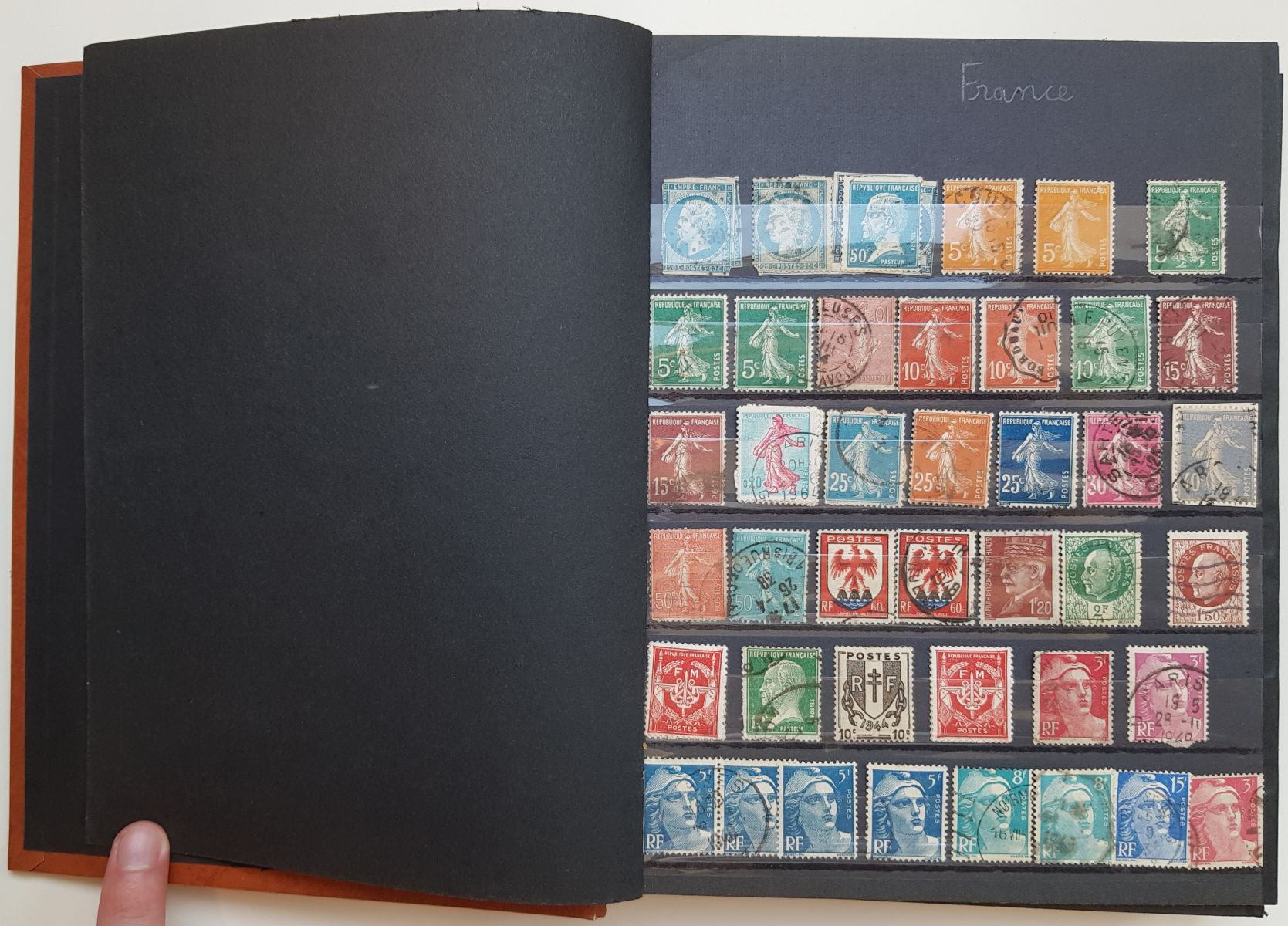 Automated stamps collection cataloging